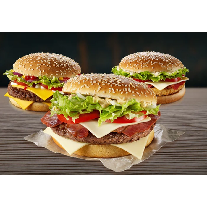 2 store menuer + Happy Meal fra McDonalds, Skive